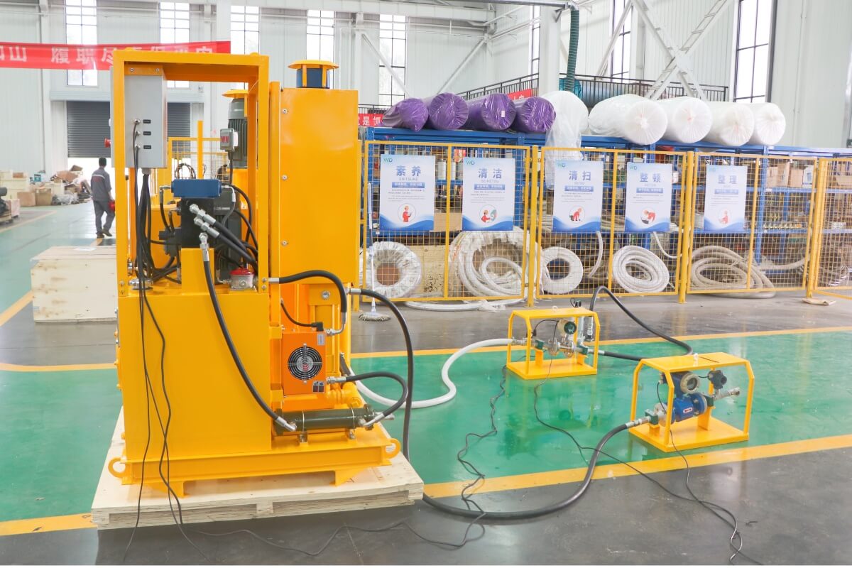 Grout plant for tunnel lining