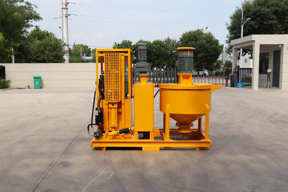 Complete Grout Plant for Micropile Foundation Work