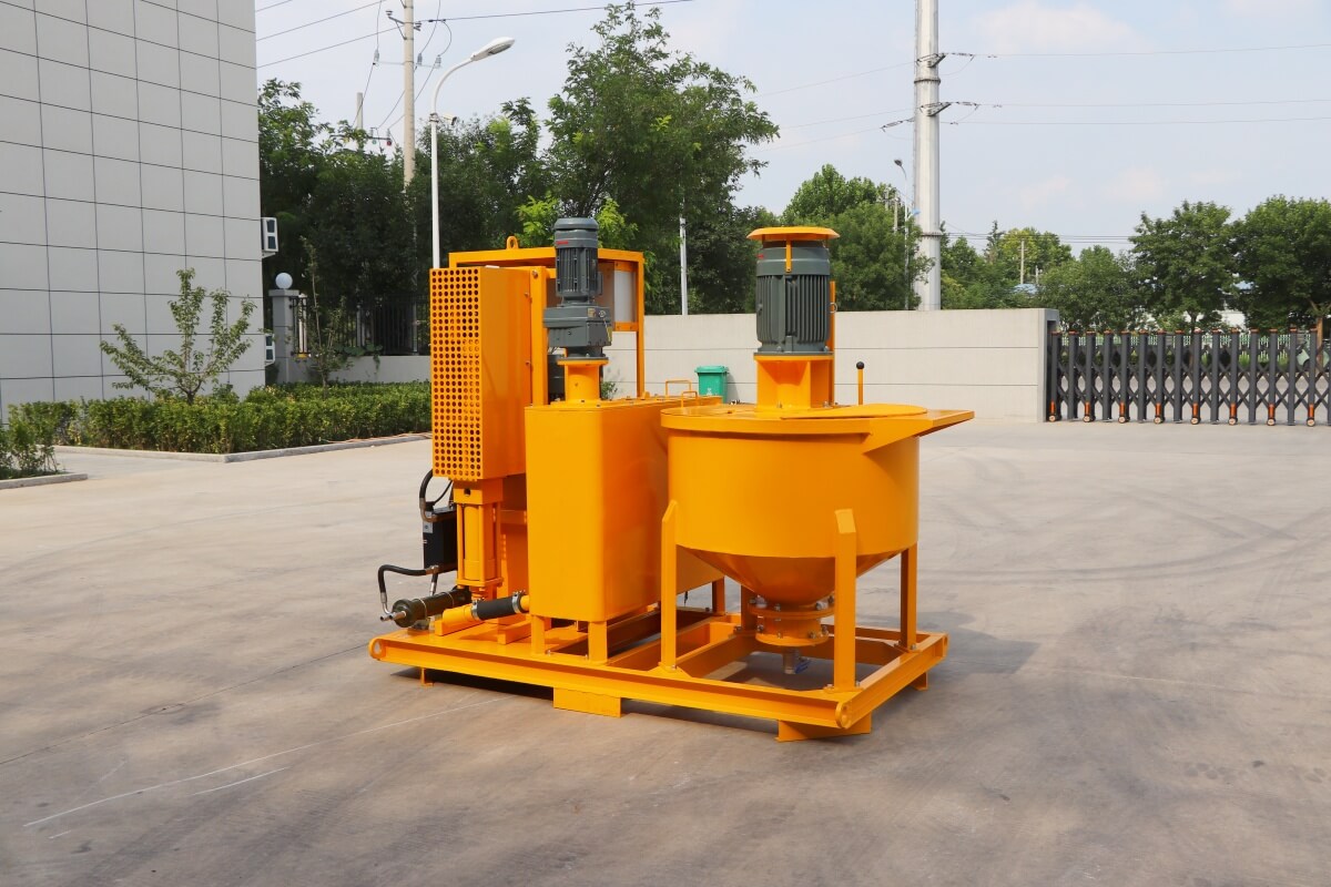 High-Shear Colloidal Grout Mixer Pump Unit