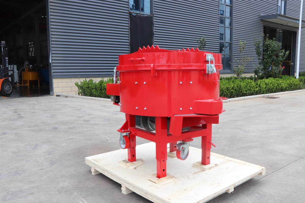 Refractory Castable Pan Mixer