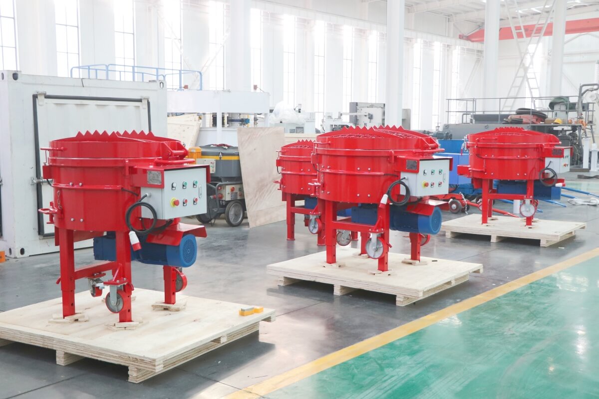 Pan Mixer for Refractory