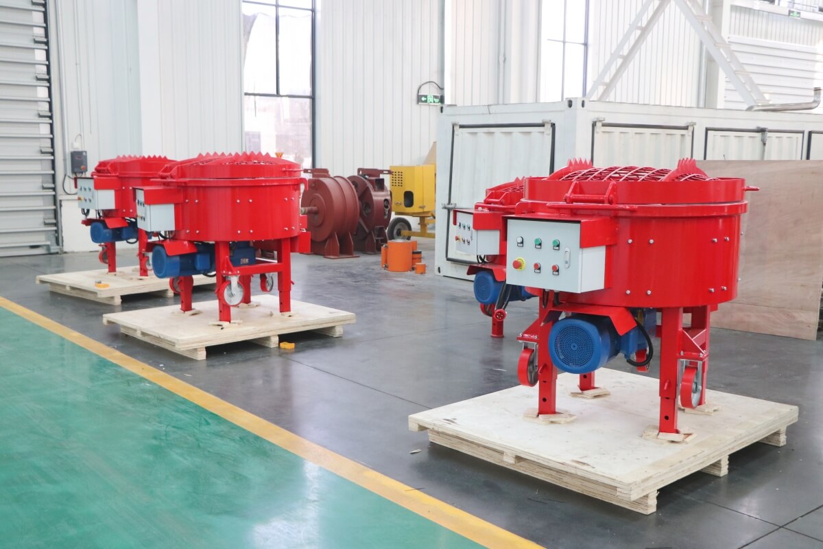 Pan Mixer for Refractory