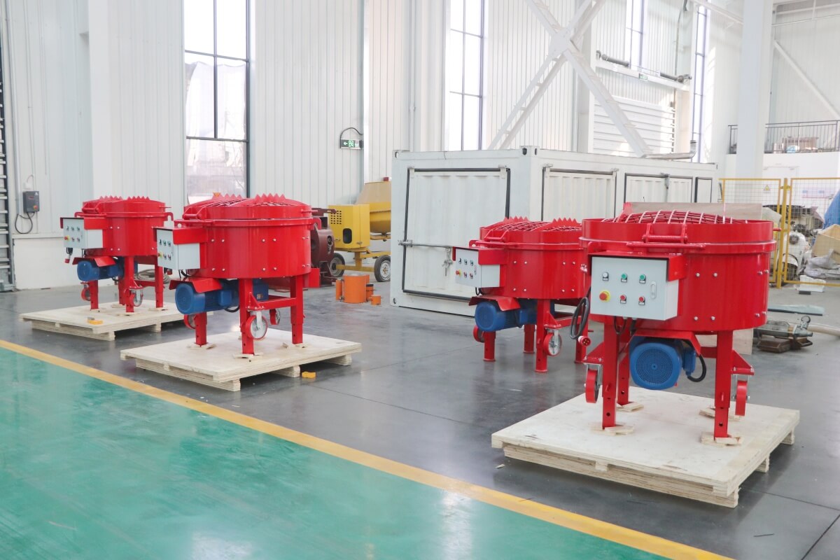 Pan Mixer for Refractory