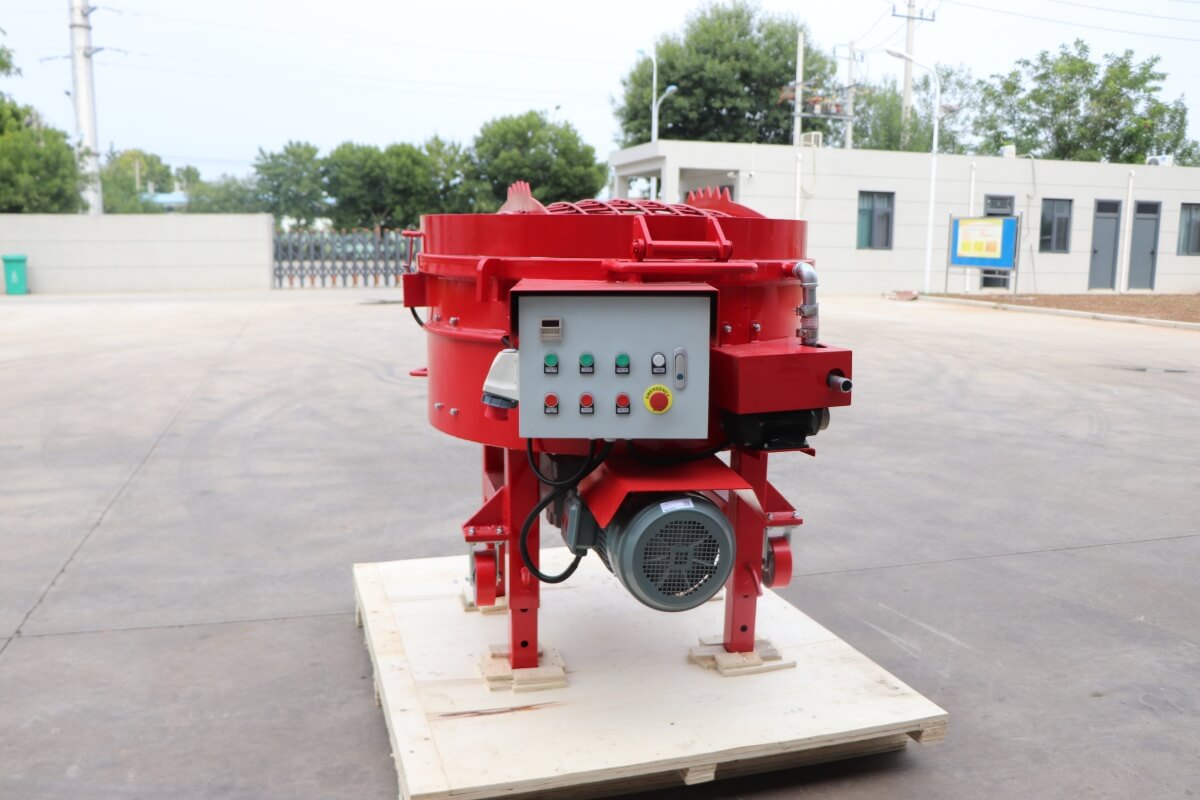 Refractory Pan Mixer