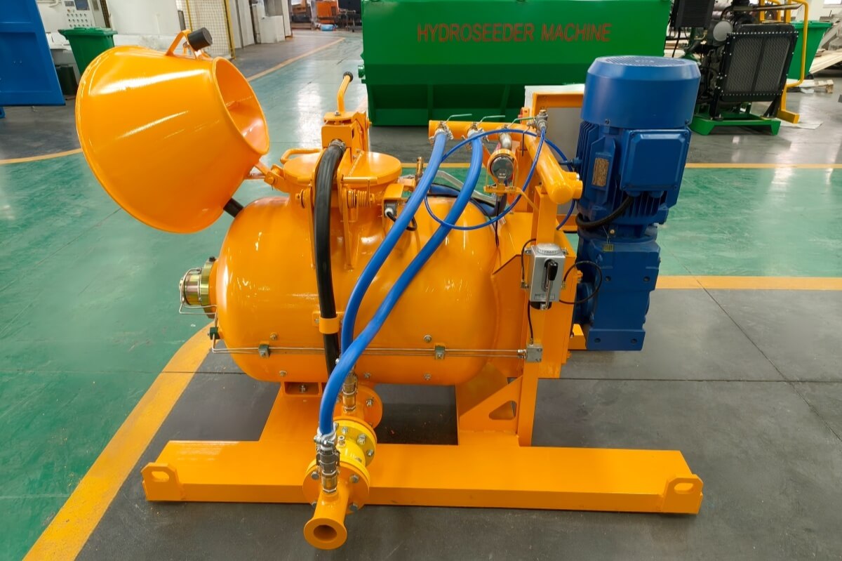 Pneumatic Refractory Mixing and Conveying Unit