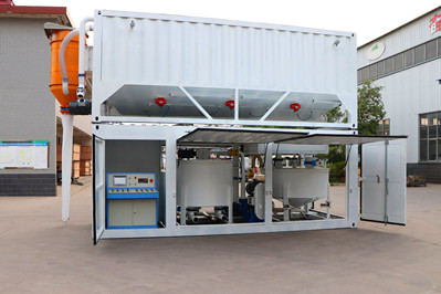 GMA20 Grout mixing plant with cement silo