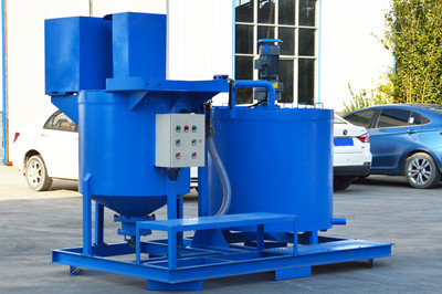 GMA500-1000E Grout mixer with agitator