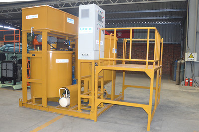 GMA1500-1200E Turbo grout mixer with agitator