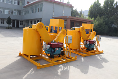 GMA300‐650E/D Cement grout mixer with agitator