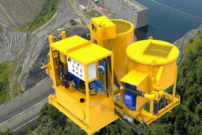 GGP550/800/150/70DPL-E Compact grout plant