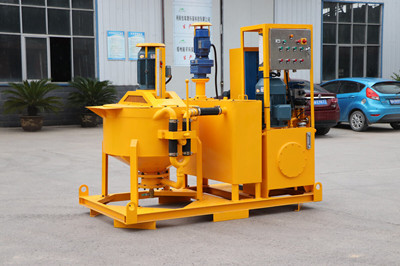 GGP300/300/75 PI-E Compact grout mixing plant 