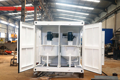 GMA2X300/1000 Container type mixing machine