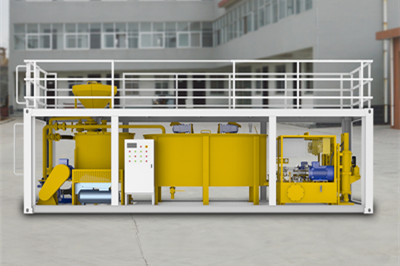 GGP1000/4000/2x165/30PL-E Container type grout plant